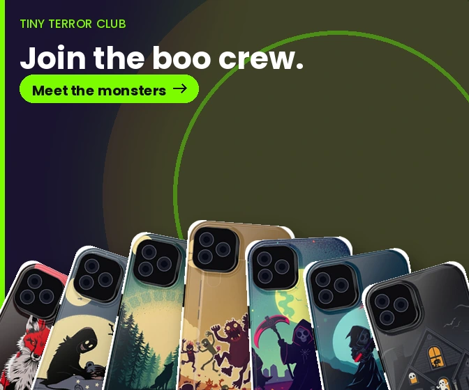 Tiny Terror Club: Spooky-cute cases for kids and tweens.