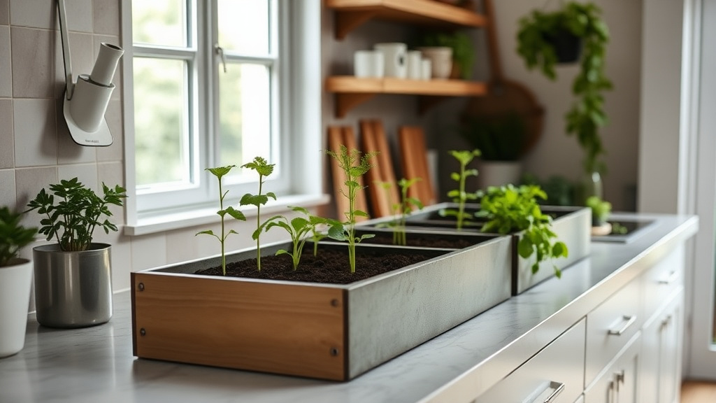 Raised-bed gardening — kits, soil, irrigation, season extension.