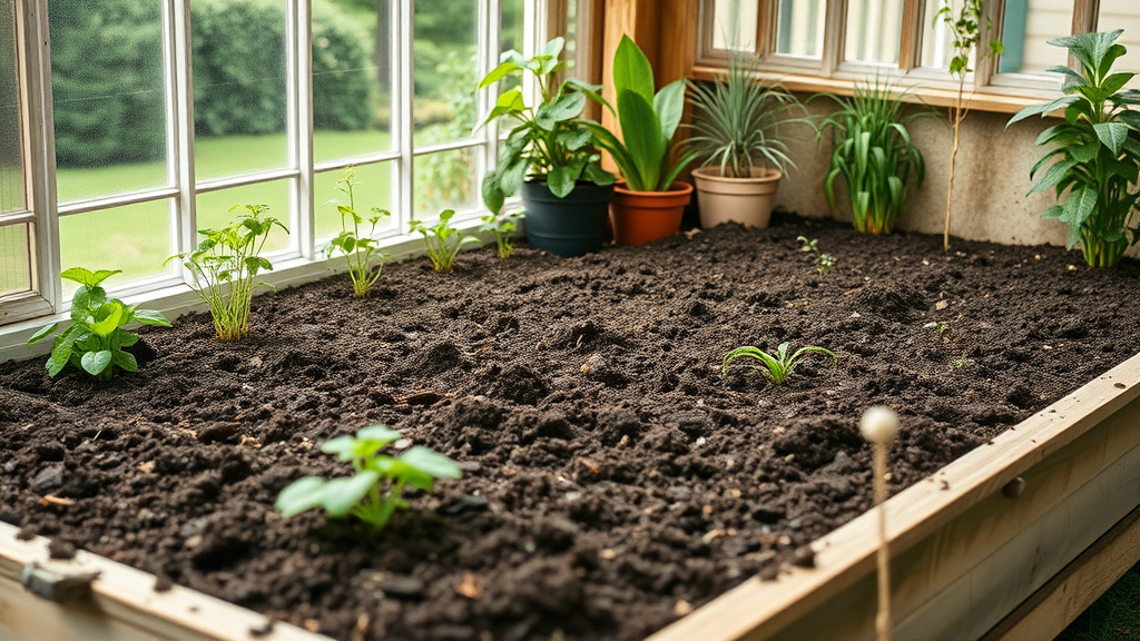 Soil mix recipes for raised beds — compost ratio and drainage tests